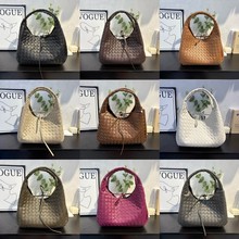 小众设计手工真皮编织包大容量托特包手提包高级气质轻奢腋下包