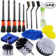 Electric cleaning brush electric drill brush head suit scrubbing brush disc brush dust removal polishing multifunctional cleaning suit wholesale
