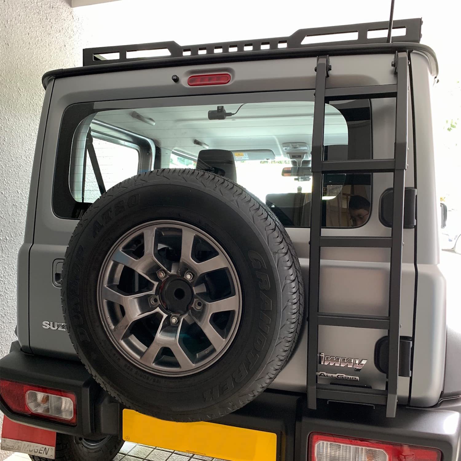 2018+3 Door 5 Doorbell Jimny Jimny Aluminum Alloy Tailgate Ladder Tail Ladder Jc74Jb74Xl Off-Road