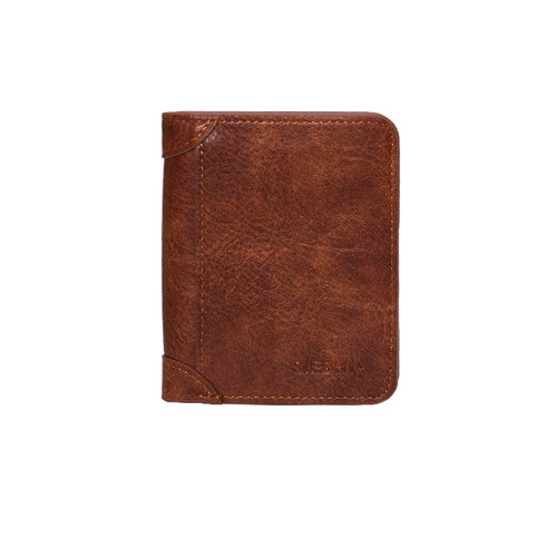 New men's wallet short cross-border retro business multi-card slot card holder men's wallet wallets wholesale