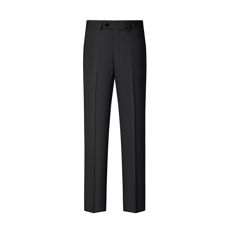 Plus-Size Men's Slim-Fit Straight-Leg Dress Pants, Business British Style, Men's Business Casual Pants, Wrinkle-Resistant, Non-Ironing