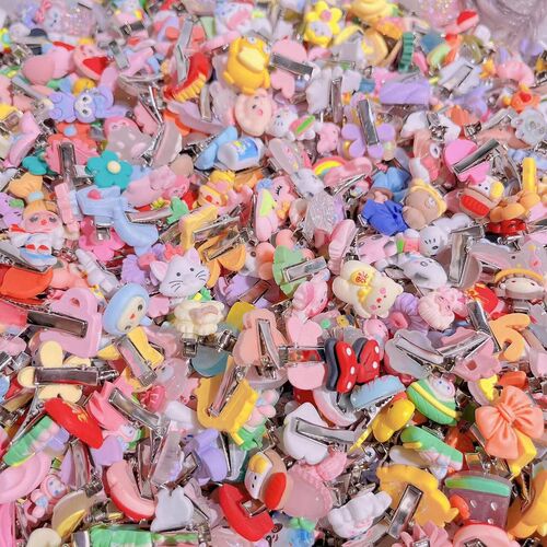 Children's mini hairpins hair accessories wholesale cute cartoon baby hairpins bangs clip girls headwear