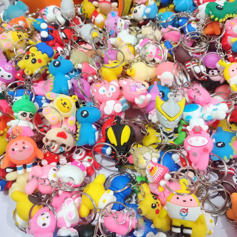 Cartoon Keychain Car Keychain Ladies Bag Student Bag Pendant Opening Promotion Small Gift
