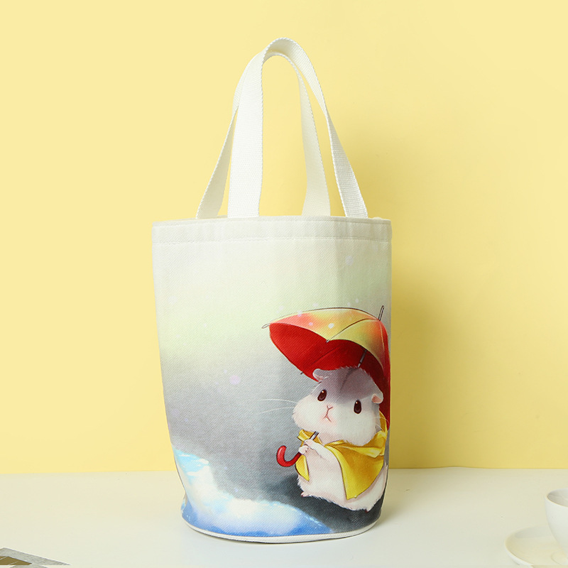 便当包保温包手提棉布包铝箔饭盒袋学生外卖午餐包烘焙甜品蛋糕