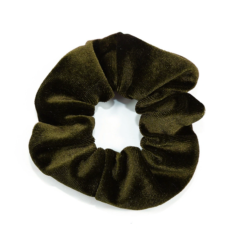 Hair Scrunchie (Swan) multicolour, European style, simple elegant design, 9.5×3.5 cm