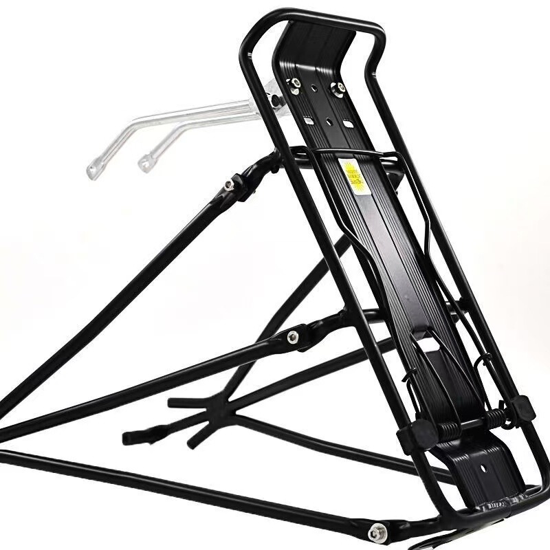 Mountain Bike Rear Rack Quick-Release Aluminum Alloy Tail Rack Bicycle Can Passenger Rear Seat Rack Pannier Rack Accessories and Equipment
