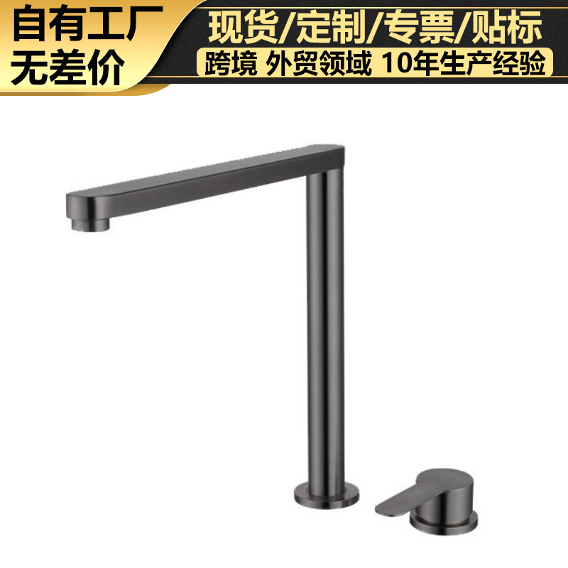 Hidden Kitchen Sink Faucet Hot and Cold Dual-Use 304 Stainless Steel Bar Lift Sink Faucet