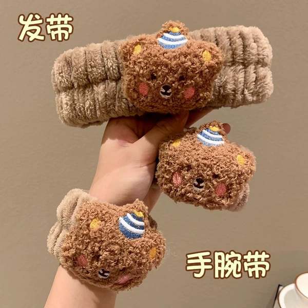 Headband, bracelet, with little bears