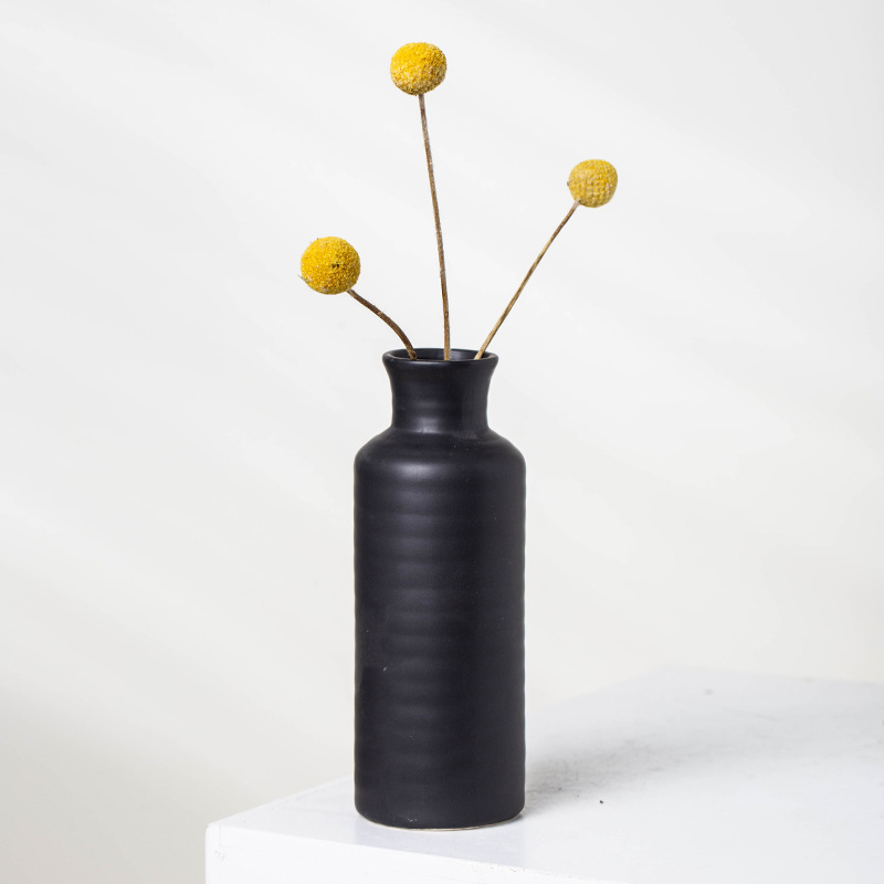 Mayorista comercio exterior puede personalizar flores secas ornamentos de flores para hacer viejos multi-tamaño blanco silencioso viento ornamentos de escritorio