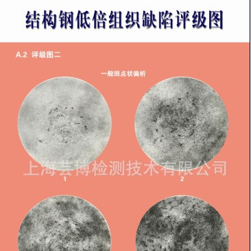 结构钢低倍组织缺陷评级标准挂图金相评级挂图 (GB/T1979-2001)