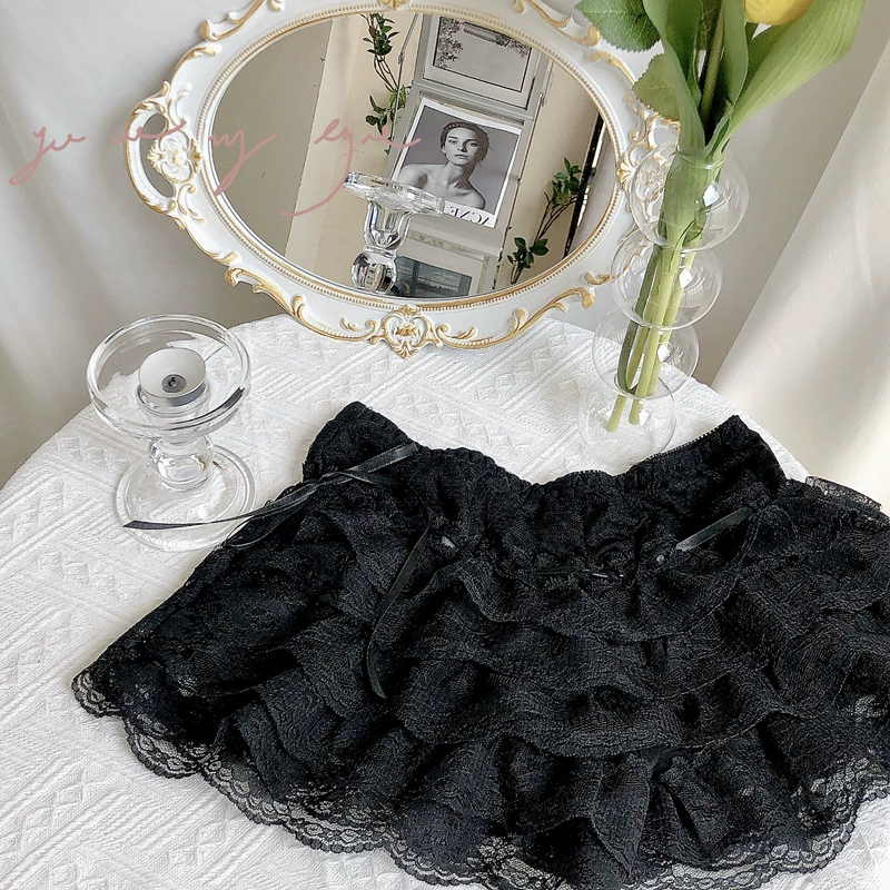 Lace safe trousers, summer protective underware, base silk shorts
