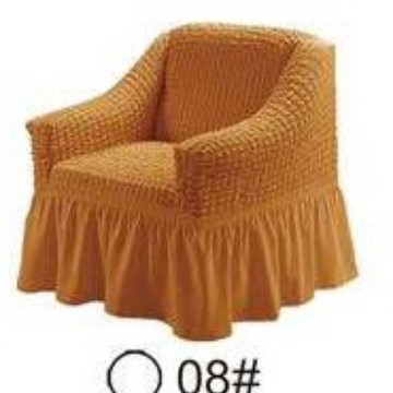 Cubresofá Seersucker universal, de poliéster elástico con falda, decoración para todas las estaciones, venta directa de fábrica.