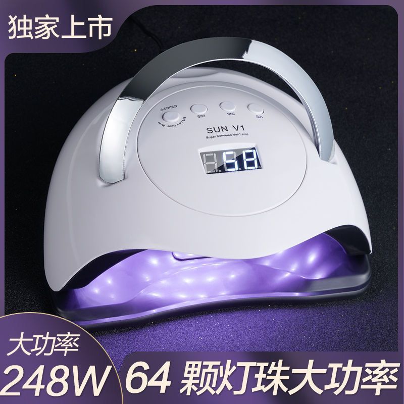 ネイルサロンハンドヘルド充電式光線療法機誘導速乾性マニキュアミニ LED ドライヤーホームツール Lianyan|undefined