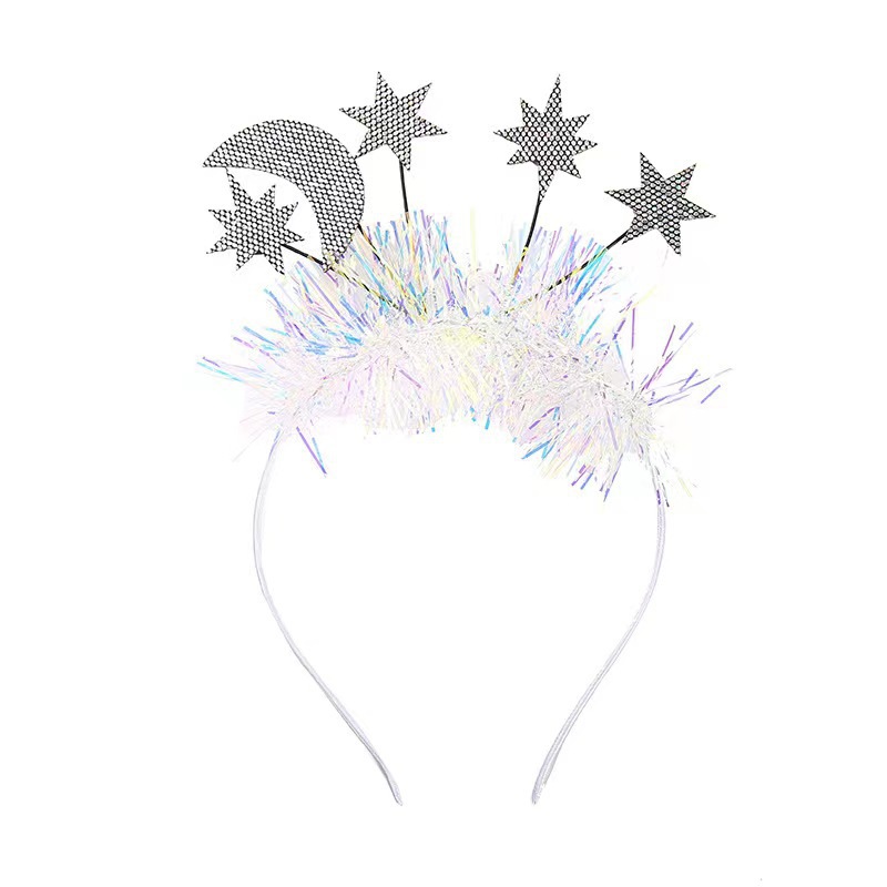 Europa y América ins Internet celebridad moda diadema Día de San Valentín rojo lentejuelas seda encantadora diadema fiesta cumpleaños sombrero accesorios para el cabello