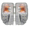 Applicable Toyota 12-15 Prius PRIUS halogen fog light modified LED daytime running light to turn fog lights