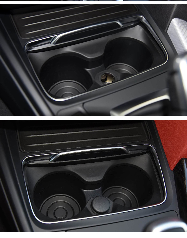 Suitable for Bmw 3 Series 4 Series Center Console Cup Holder F30 Drink Holder F31 Armrest Tea Cup Holder Car Cup Holder with Holes