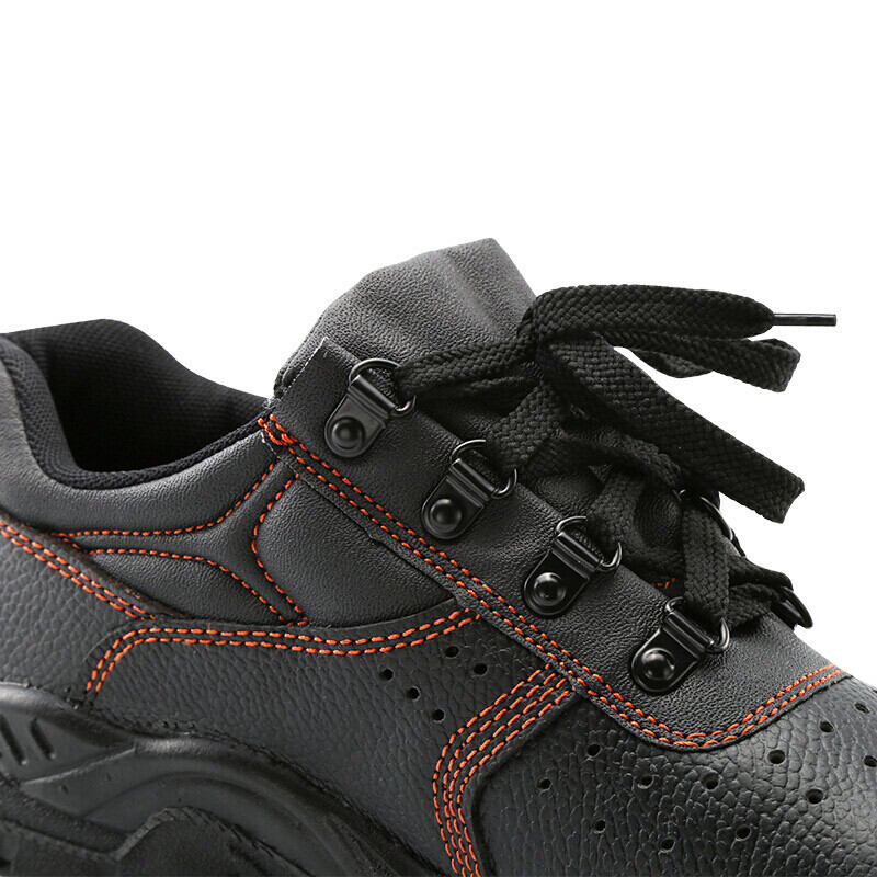 Delta 301509 zapatos de seguridad para hombres y mujeres, cabeza de acero resistente al aceite, zapatos de fábrica de cuero transpirables image 2
