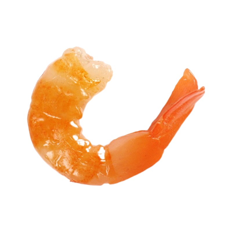 PVC simulación Camarón modelo película y televisión tiro accesorios restaurante muestra decoración diversión simulación comida Camarón cola