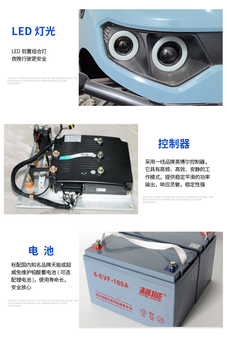 Electric Golf Cart 2-10 Seats Export Hotel Reception Sightseeing Car Four-Wheel Scenic Tourist Golf Cart