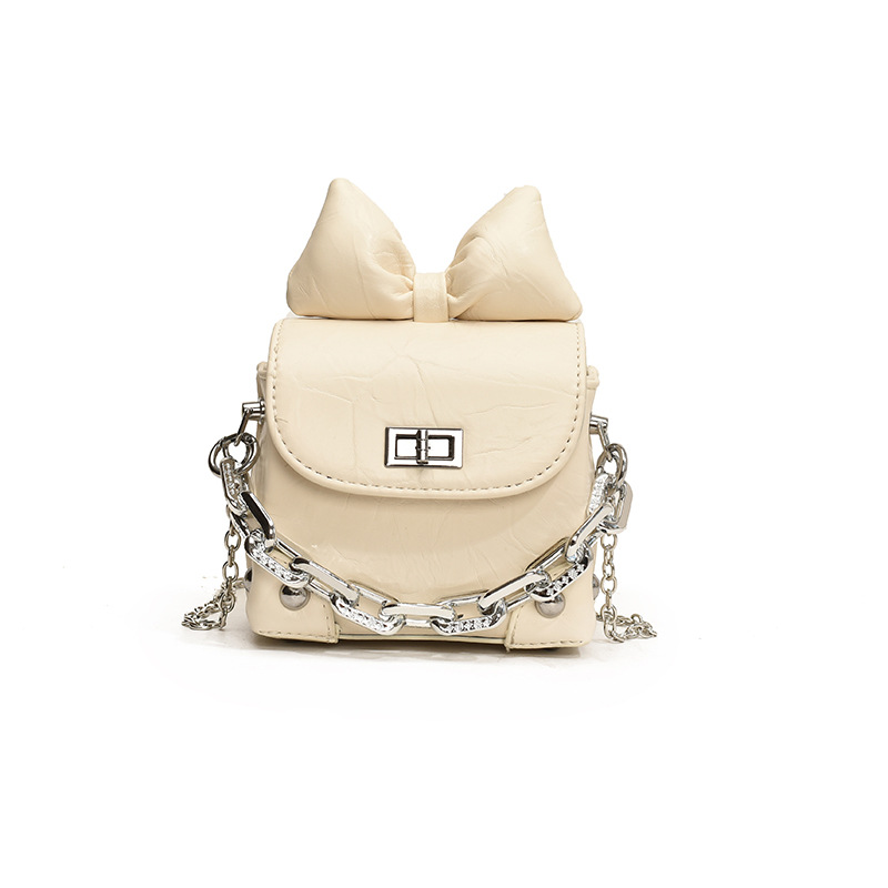 Bolso de mochila este año popular mini bolso de mujer nuevo arco de color sólido cadena bolso de mano bolso de hombro