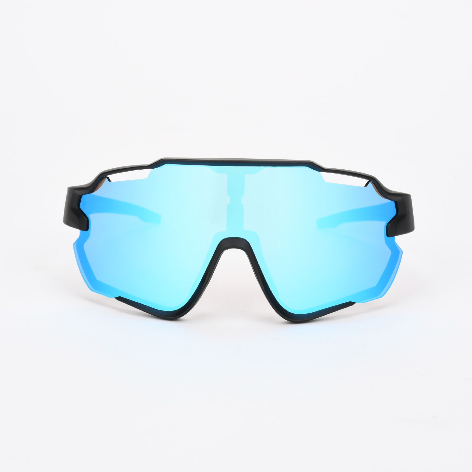 블랙 프레임, 블랙 다리와 꼬리, 풀 아이스 블루 조각