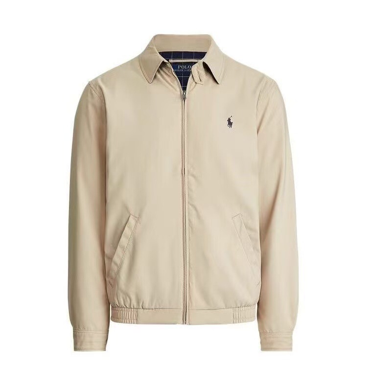 Cross-Border Supply Raff Jacket Embroidered Logo Lapel Jacket Men's Spring and Autumn Casual Retro Executive Jacket