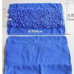 Replace the flat mop with a replaceable head cloth mop, replaceable cloth shaggy mop, mops with replaceable cloths, dry and wet two-in-one mops