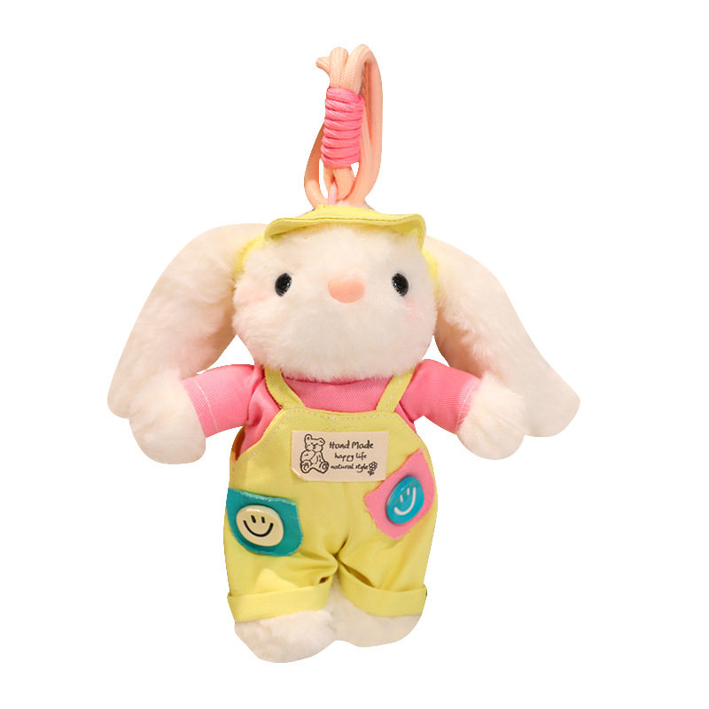 Nuevo lindo cambio West Highland peluche muñeca colgante llavero al por mayor bolsos de chicas colgante muñeca al por mayor