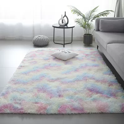 Car Carpet: Bedroom Girls, Stain-Resistant Bedside - rainbow-colors-40-x-120cm-buy-one-get-one-free