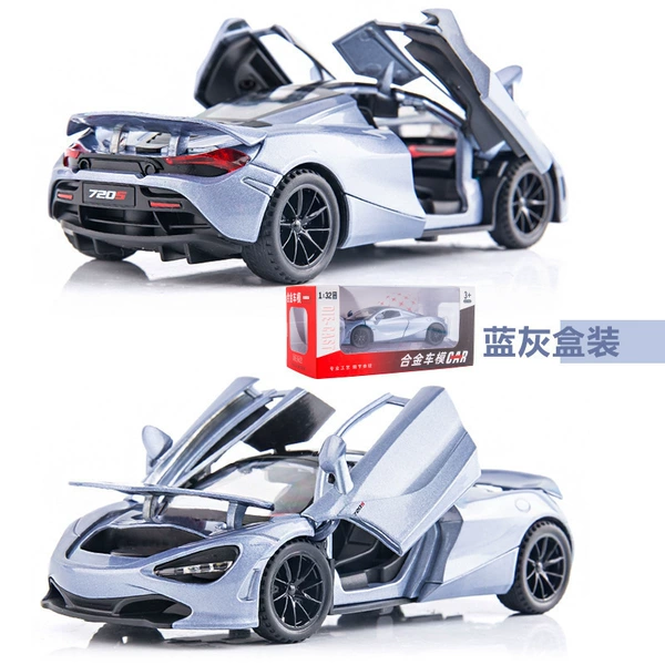 1 :-132 Gold Cube McLaren 720S-Silver