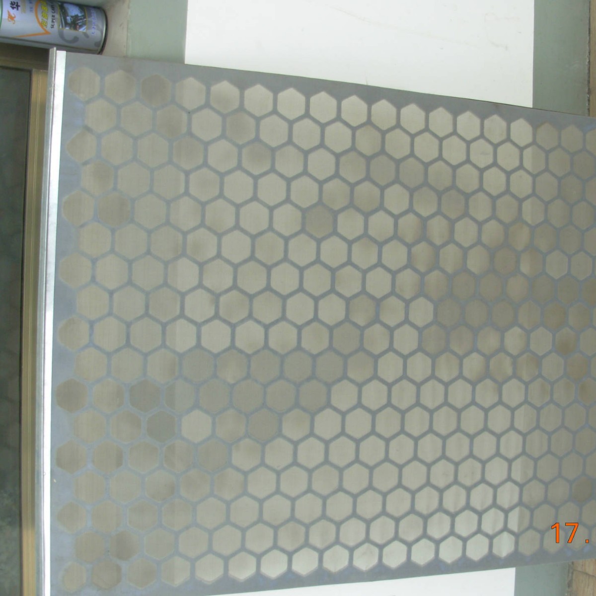 供应1150×833mm×100目板式钩边泥浆振动筛网