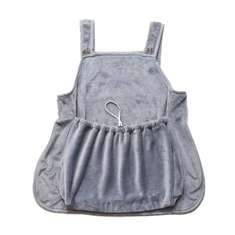 Delantal de gato transfronterizo, delantal de gato de abrazo súper suave de franela, delantal de gato con agujero, bolsa de gato, piel antiadherente, artefacto de gato, ropa de gato