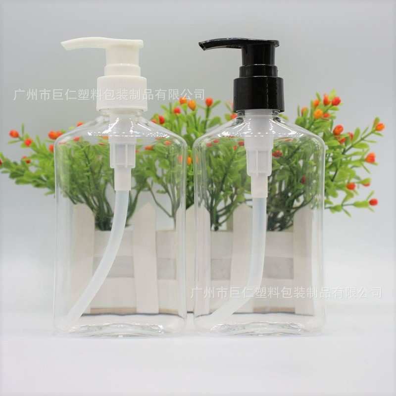 250ml洗发水沐浴露瓶 PET塑料扁瓶 防晒霜身体乳瓶 洗手液消毒液