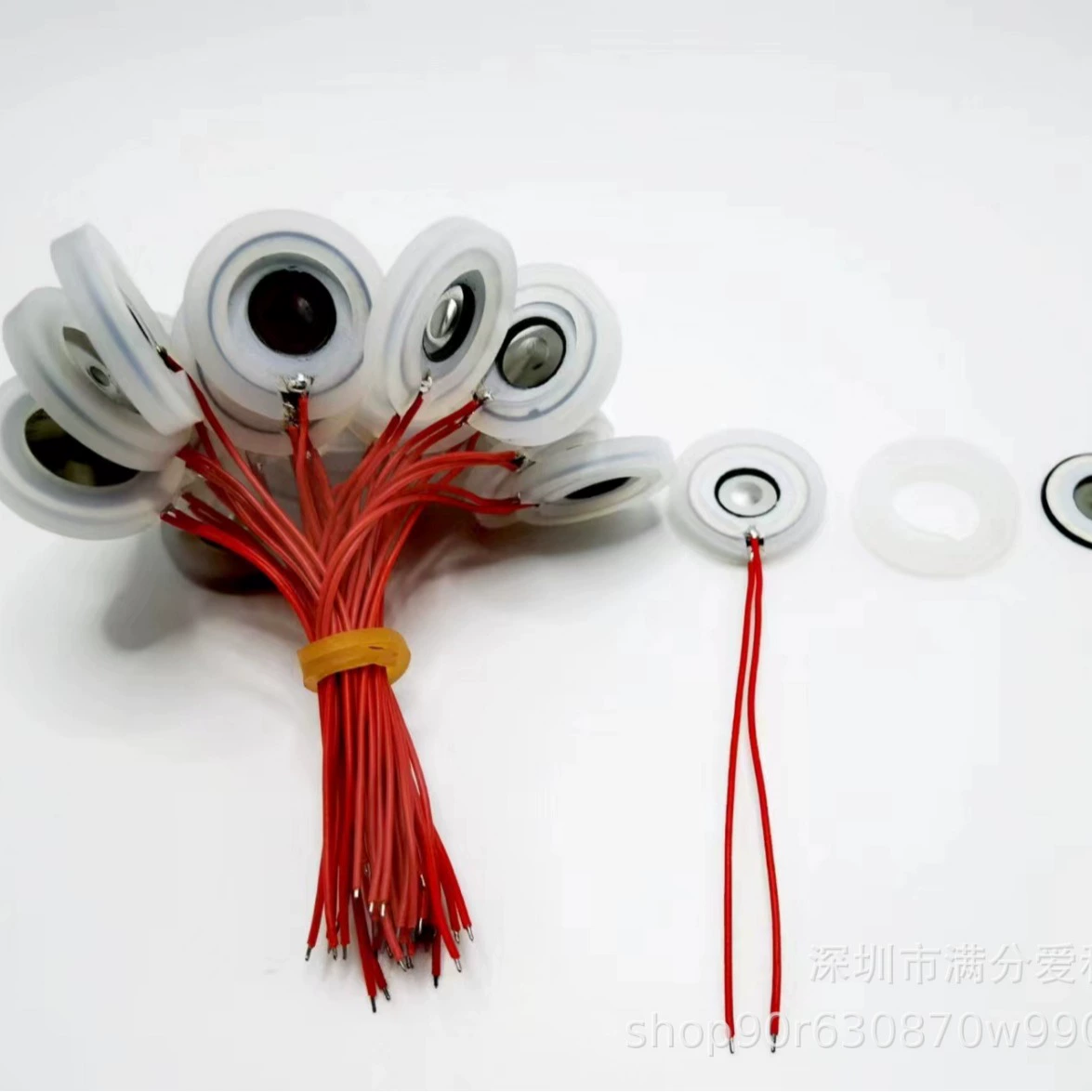 Ультразвуковой активный распылитель для ухода за шерстью животных, 6 см, 20 мм, 108 кГц, для молока, спирта, парфюмерии