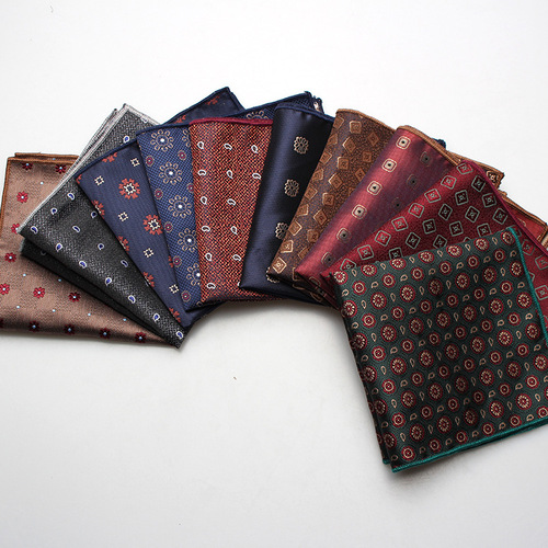 New factory direct supply, various patterns, groom, wedding formal suit, breast scarf, handkerchief, dress top accessories