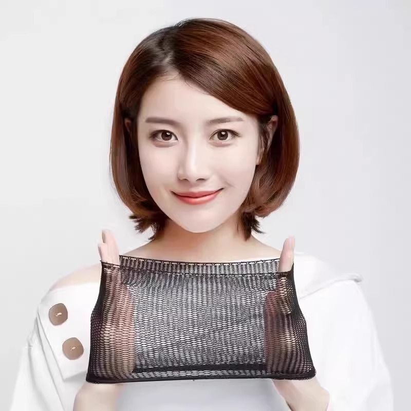 5 paquetes de red para el cabello [recién llegados disfrutan de 0,01 yuanes] peluca, malla para el cabello invisible, cubierta fija, dos extremos de red elástica alta