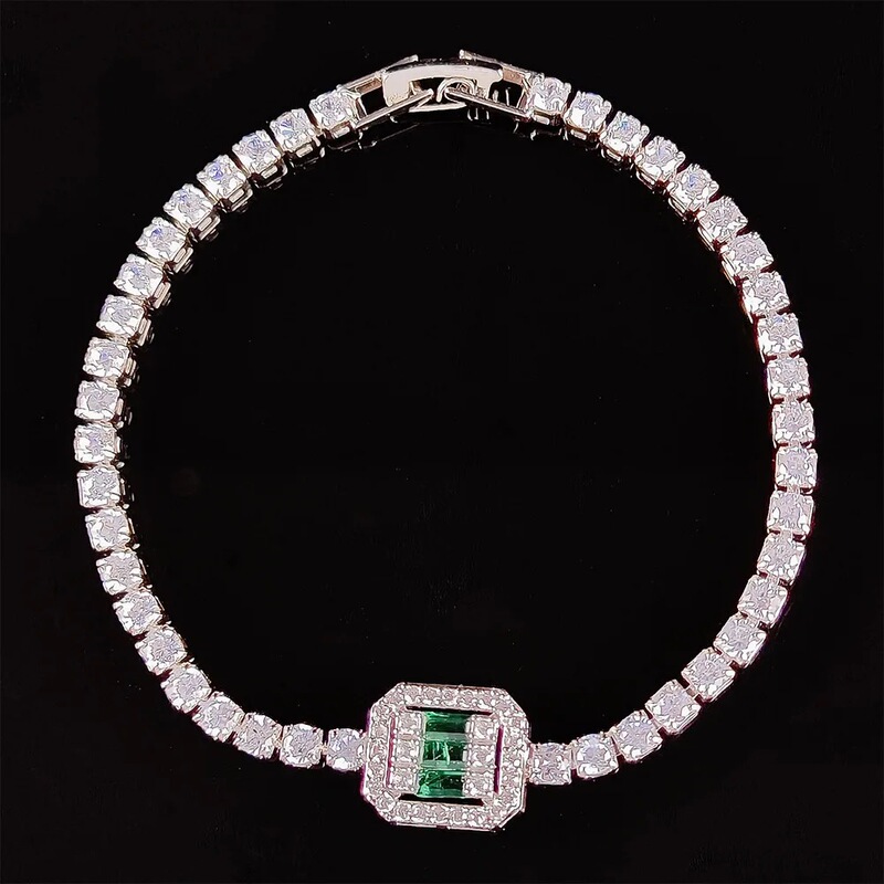 Classic square stone bracelet simple fashion exquisite bracelet manufacturers shipping AliExpress foreign trade bracelet Classic square stone bracelet simple fashion exquisite bracelet manufacturers shipping AliExpress foreign trade bracelet
