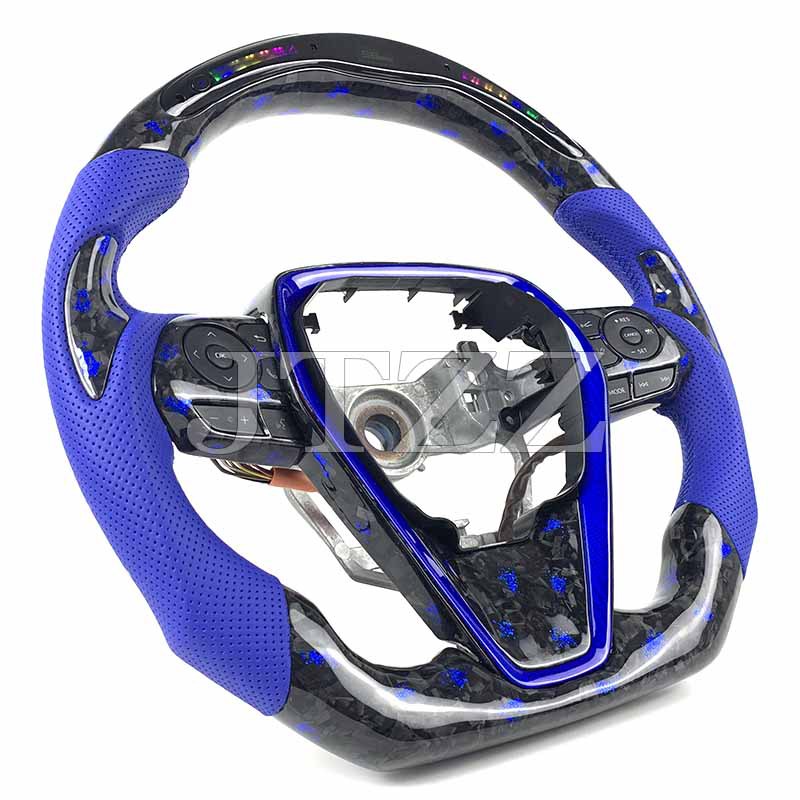 Suitable for Toyota Camry Corolla upgrade carbon fiber steering wheel 2018-2024