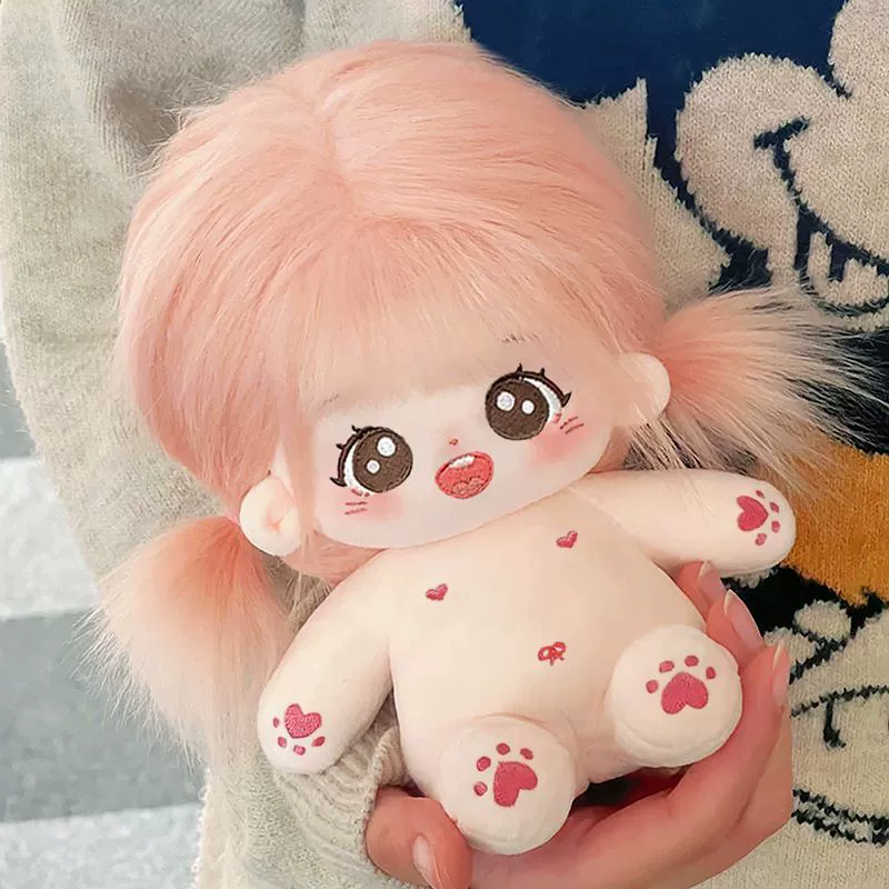 Кукла из хлопка, набор из настоящего плюша, игрушка, скелет для переодевания