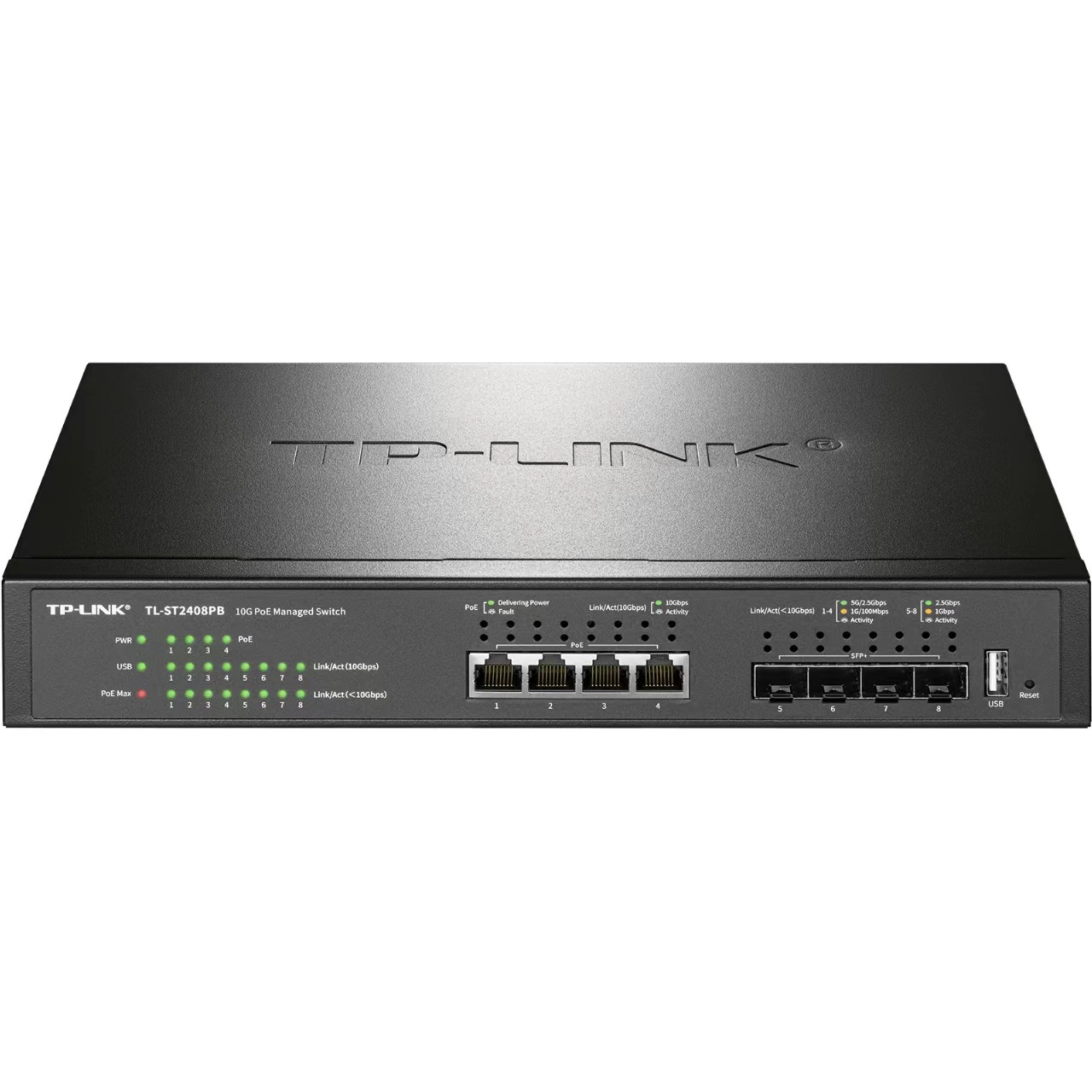 TP-LINK TL-Full 10G облачный управляемый PoE коммутатор