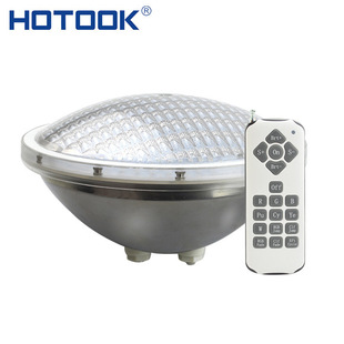 Cross-border hot embedded Par56 stainless steel SS304 underwater swimming pool wall lamp IP68 with colorful remote control