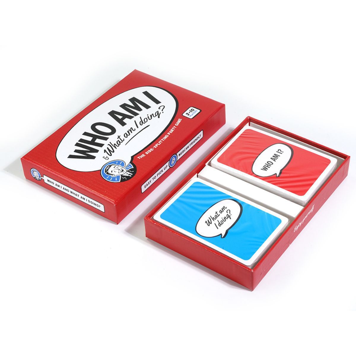 English Version WhoAMI Card Board Casual Party Entertainment Game Cross Border Parent Child Interaction_voghion.com