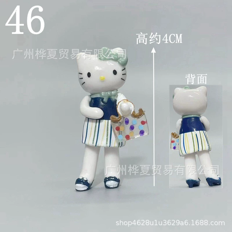 Hello kitty, cream quality minifigure, phone case, accessory, doll, DIY
