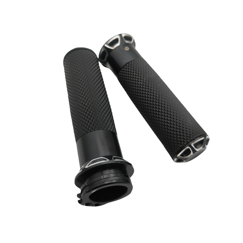 Suitable for Xl883 1200 X48 Dyna Road King Large Glide Modified Handlebar Rubber Handlebar Cover Grip Factory Direct Supply