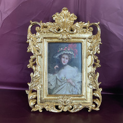 法式組合壁掛樹脂掛牆畫框相框背景牆相框可以掛牆可以擺兒童相框