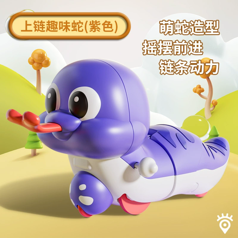 Заводная реалистичная игрушка для ползания, 2 года