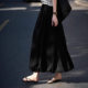 Recommend 25 years of spring and summer new high-gloss time elastic waist covered meat lantern bud skirt puffy skirt