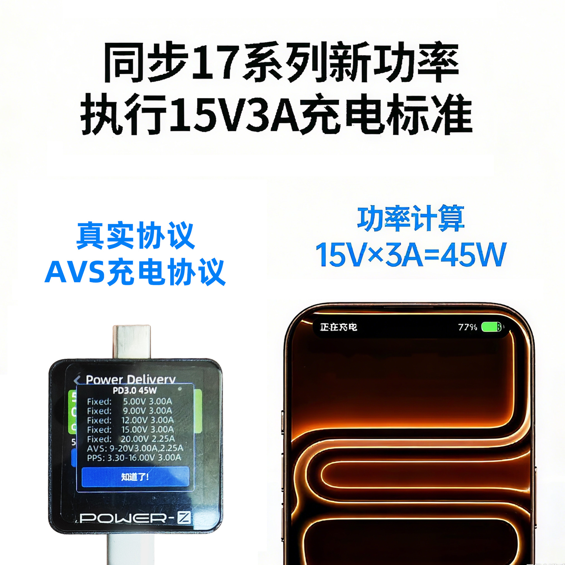 New Mini Single PD45W Car Charger QI2.2 Wireless Charger with Special Boost Function 15V20V Car Charging Head