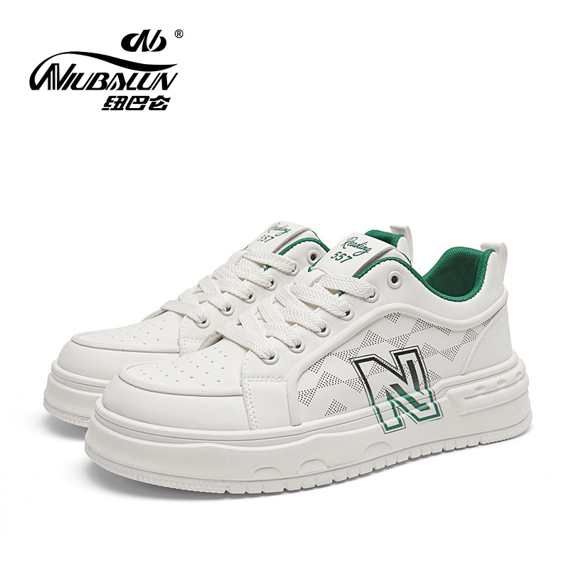 PLUS New Balance Putian pure original sneakers, women's shoes, student shoes, men's shoes, retro print, height-increasing, thick-soled casual shoes