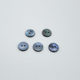 Factory Straight Hair Baked Grey Black Butterfly Two Eyes Shell Button Suit Cheongsam Shirt Buckle Two Eyes Shell Button